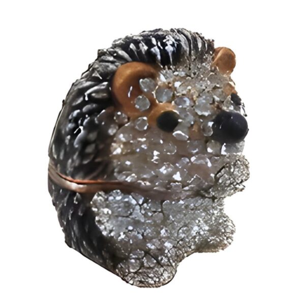 PB2336 Pewter Box Hedgehog 4.5cm H