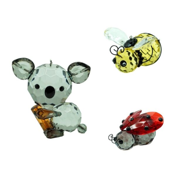 QUEEN BEE VALENTINE LADYBUG KOALA ORNAMENT 3 Asst HANGING ORNAMENT ACR2458