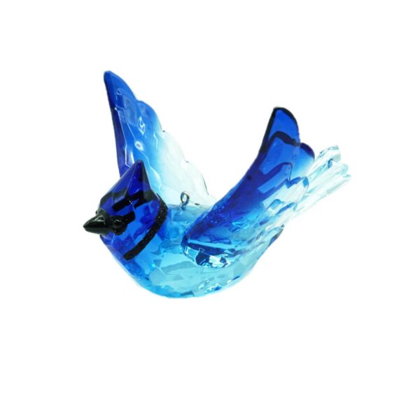 FLYING BLUE JAY HANGING ORNAMENT  ACR2503