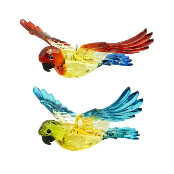 TROPICAL BIRDS 2Asst HANGING ORNAMENT  ACR2507