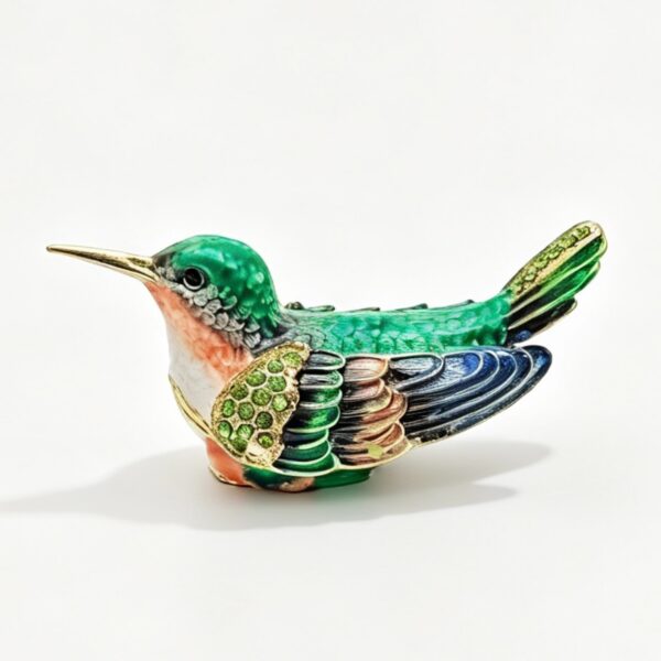 PB2603 Humming Bird Trinket Box 8*3*4cm