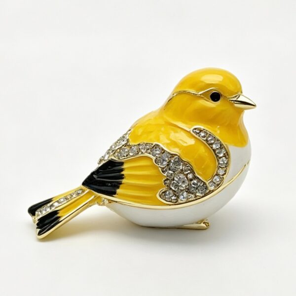 PB2604 Goldfinch Bird Trinket Box 6*3.5*4cm