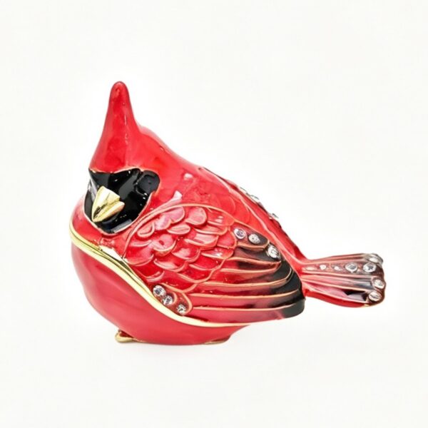 PB2608 Cardinal Trinket Box 6*3.5*5.5 cm