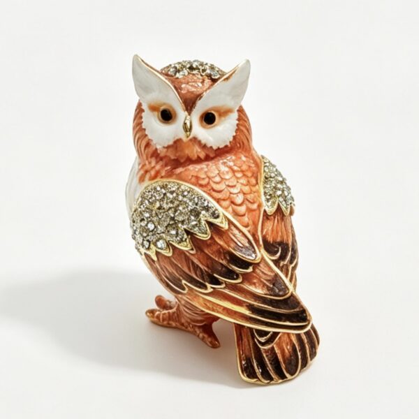 PB2609 Owl Trinket Box-C  5*3.5*5.5cm