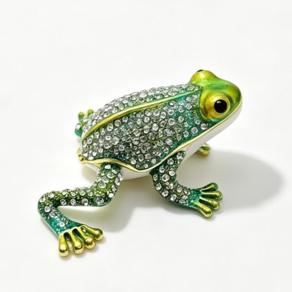 PB2613 Frog Trinket Box-A 7*7.5*3cm