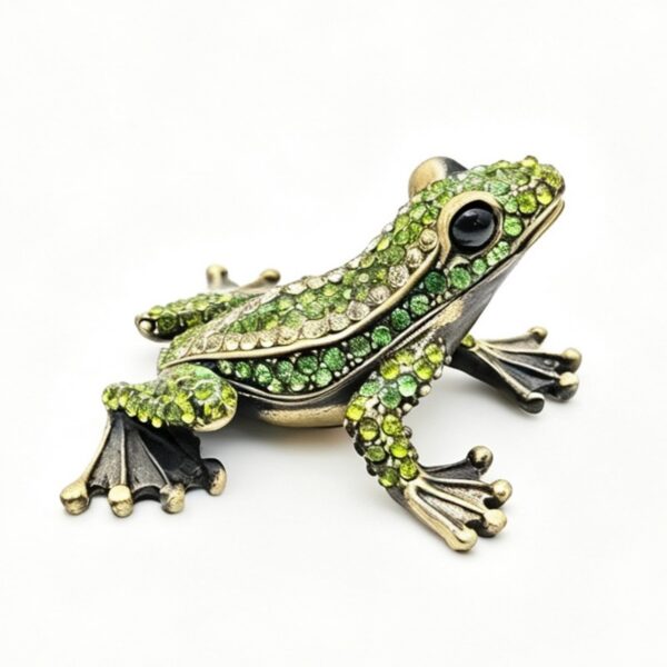 PB2614 Frog Trinket Box-C 6.5*6*3cm