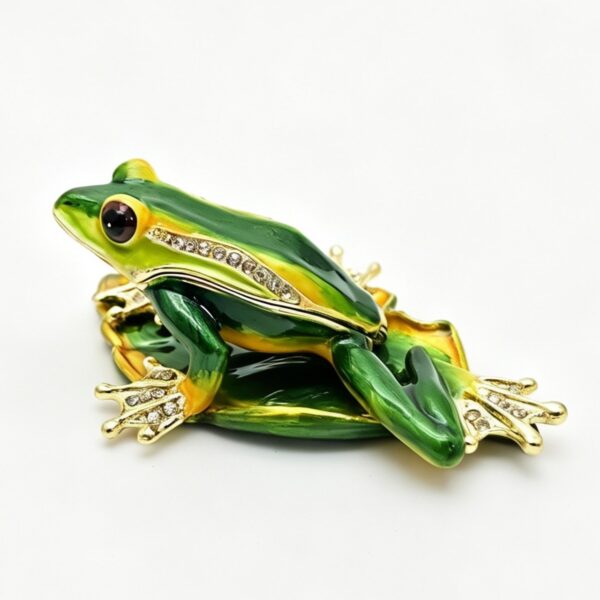 PB2615 Frog Trinket Box-B 8.5*6.4*3.3cm
